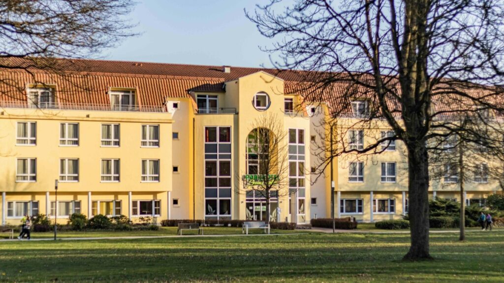 This image shows a yellow building with a red - tiled roof. Discover more about The Byte App's Bold Move Attempting to Take Down TikTok in our article.